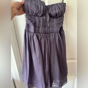 LaRoc formal purple mini dress size S